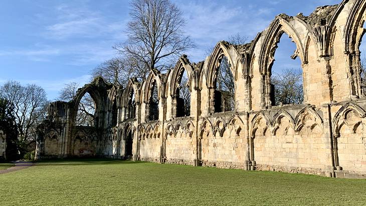 Make sure to include St Mary's Abbey on your 2 days in York itinerary