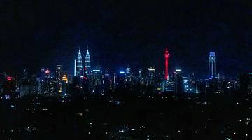Kuala Lumpur in Two Days - Kuala Lumpur skyline at night, Malaysia, Southeast Asia