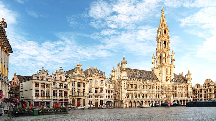 The Grand Place is one of the most famous landmarks in Brussels