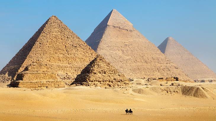 The Great Pyramids of Giza, Egypt