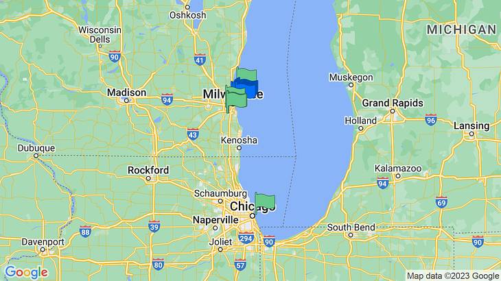 Milwaukee Date Ideas Map