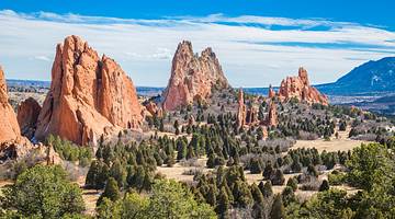 Things to do in Colorado Springs in the fall include visiting the Garden of the Gods