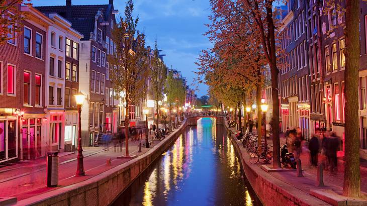 Red Light District in Amsterdam Red Light District in Amsterdam