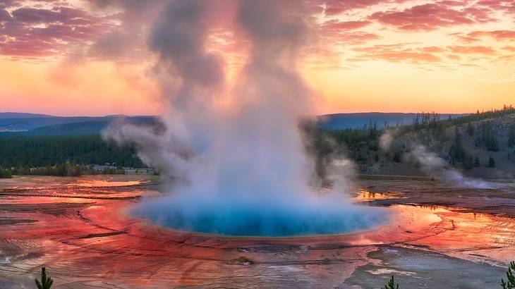 Grand Prismatic Spring is a must for your 3 day Yellowstone itinerary