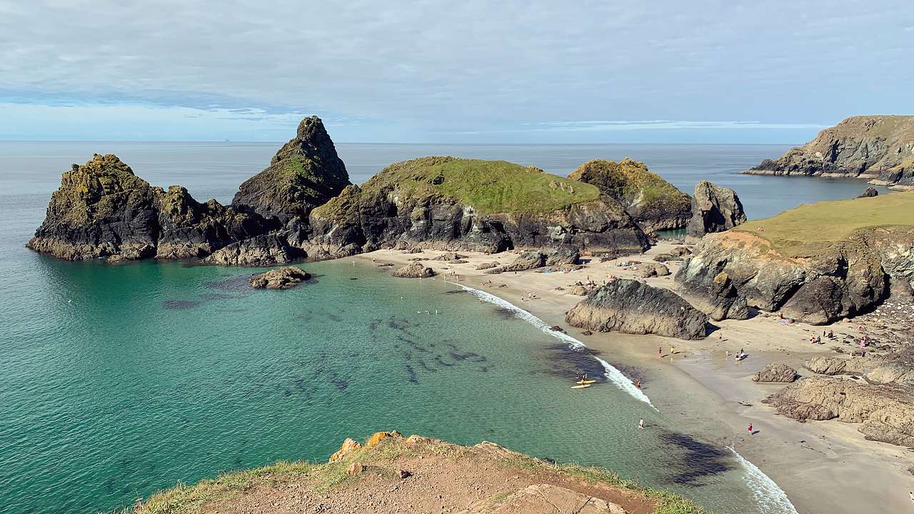 The first stop on your 3 days in Cornwall itinerary is Kynance Cove