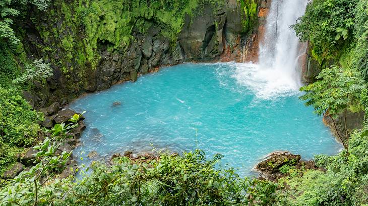 Waterfall, Tenorio Volcano National Park
