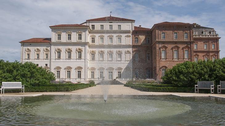 Reggia Di Venaria Palace in Turin Italy