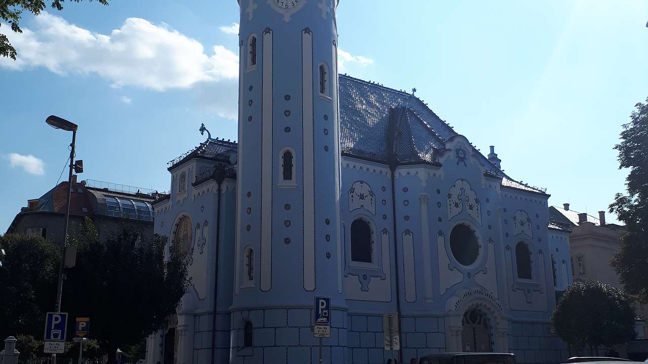 2 Days in Bratislava Itinerary - A Blue Church, Bratislava, Slovakia
