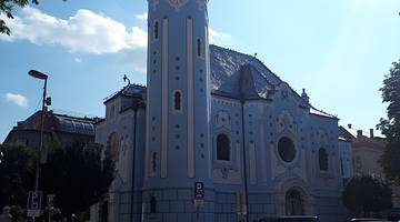 2 Days in Bratislava Itinerary - A Blue Church, Bratislava, Slovakia