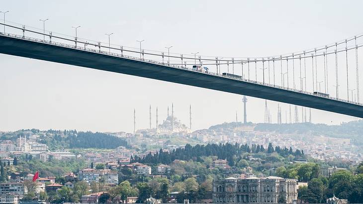 The Bosphorus Bridge in Turkey