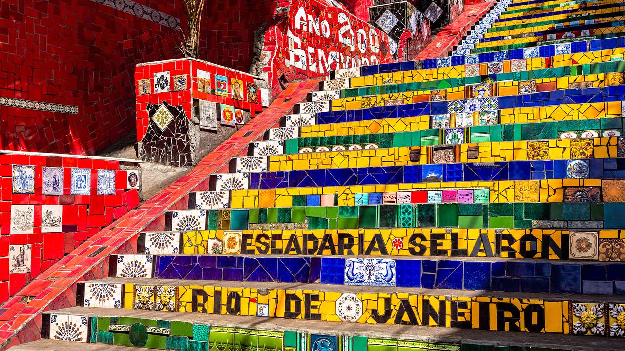 When spending 3 days in Rio de Janeiro, Selaron Steps is a must-see landmark