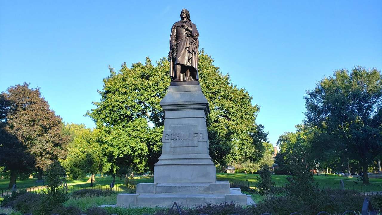 One of the famous landmarks in Columbus, Ohio is Schiller Park