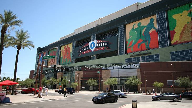 One of the fun things to do in Downtown Phoenix, Arizona, is going to Chase Field