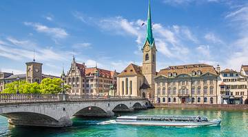 When spending 24 hours in Zurich, visiting Fraumunster Church is a must