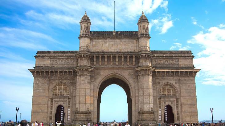 The Gateway of India, one of the many iconic landmarks on this 3 day Mumbai itinerary