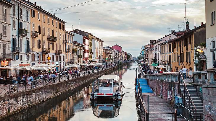 Grand Canal in the Naviglio District