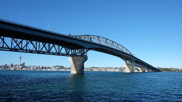 Auckland Harbour Bridge, Auckland, New Zealand Auckland Harbour Bridge, Auckland, New Zealand