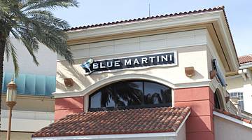 One of the fun things to do in Fort Lauderdale at night is going to Blue Martini