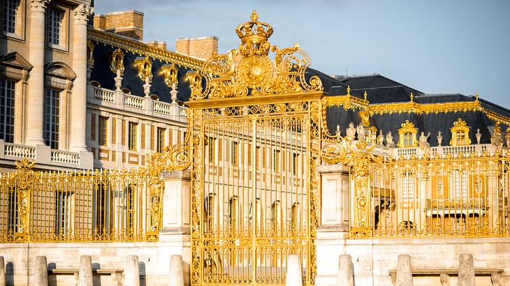 Golden Gates, Versailles, France Golden Gates, Versailles, France