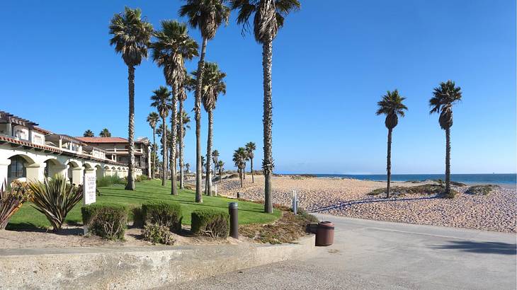 One of the many fun things to do in Oxnard, CA, is going to Mandalay State Beach