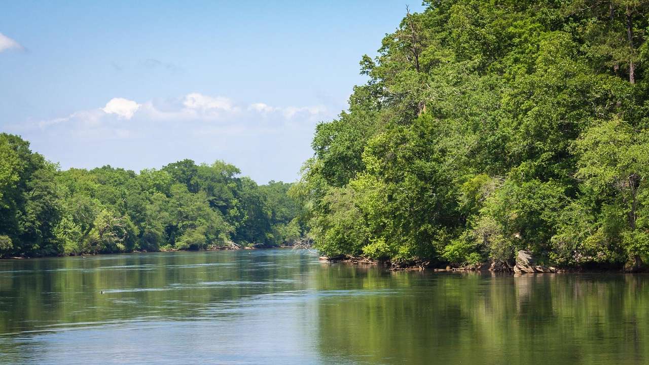 One of many fun things to do in Columbus, GA, is rafting on the Chattahoochee River
