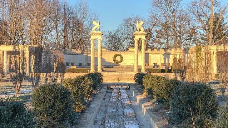One of the fun things to do in Yonkers, NY, is Visiting Untermyer Gardens Conservancy