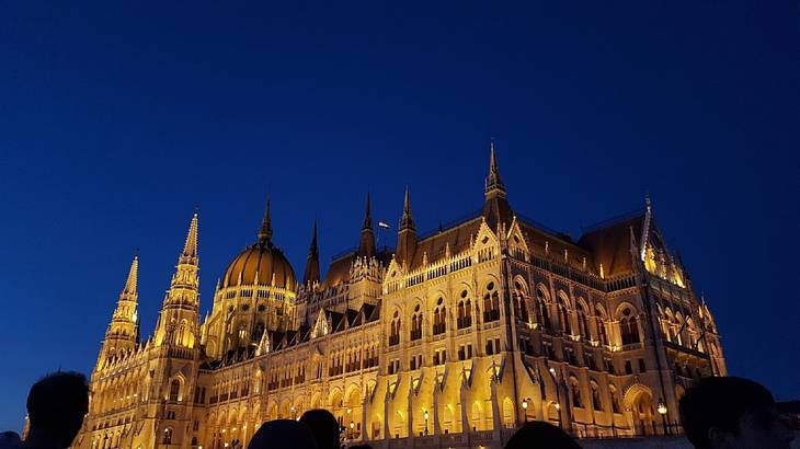 View of the Parliament, Budapest, Hungary