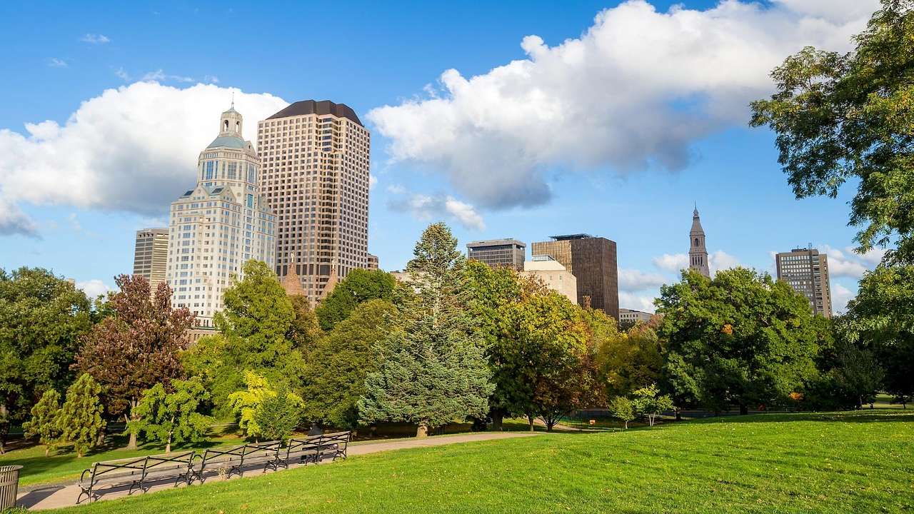 One of many things to do in Hartford, Connecticut, is exploring Bushnell Park
