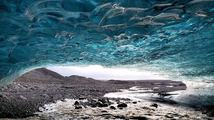 Ice Cave, Vatnajökull Glacier, Iceland