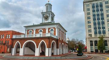 One of the fun things to do in Fayetteville, North Carolina, is seeing Market House