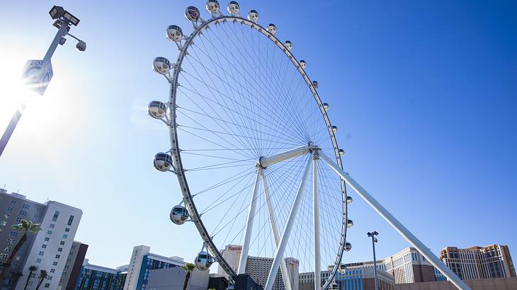 Seeing the Observation Wheel is one of the best free and cheap things to do in Vegas