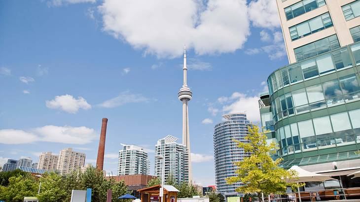 One of the things to do on this weekend in Toronto itinerary is visiting the CN Tower One of the things to do on this weekend in Toronto itinerary is visiting the CN Tower