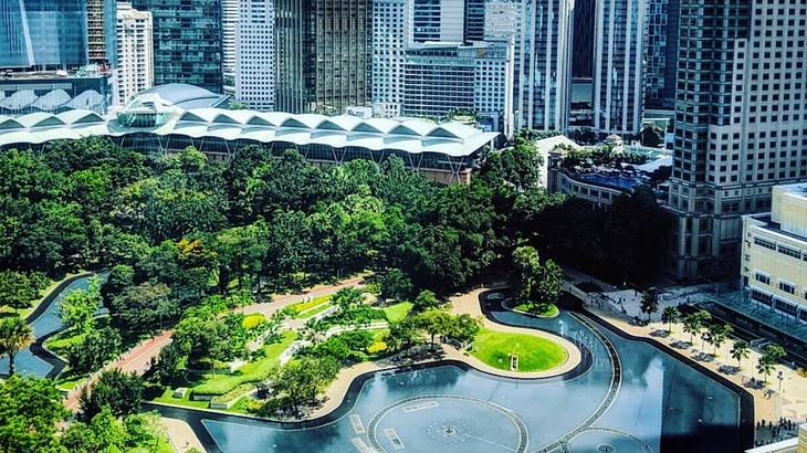 KLCC Park, Kuala Lumpur, Malaysia, Southeast Asia