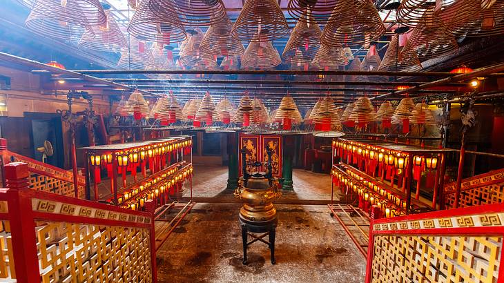 Going to the Man Mo Temple has to be on your Hong Kong itinerary
