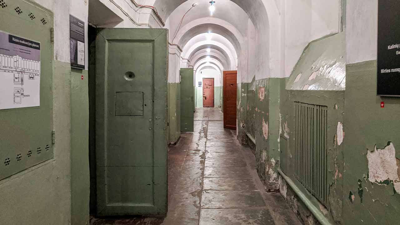 Holding cells in the Museum of Occupations and Freedom Fights, Lithuania