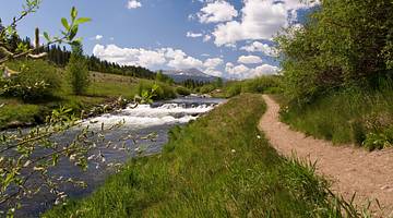 Walking the Rec Path is one of the best things to do in Breckenridge, Colorado