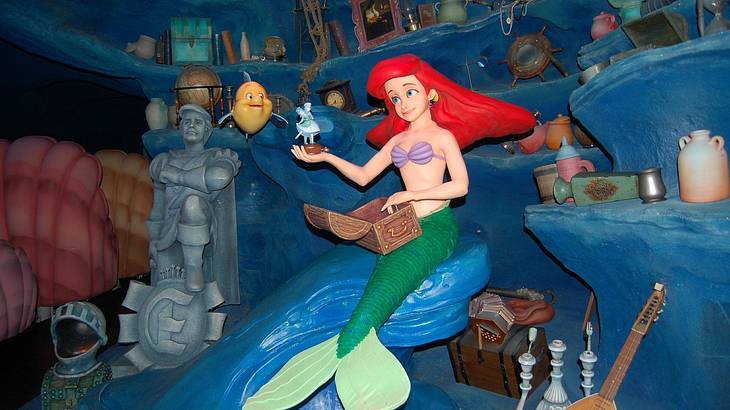 Ariel, the Little Mermaid, Disney World, Orlando, Florida