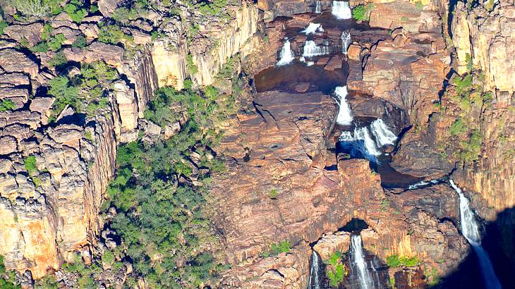 Cascading waterfalls in Kakadu National Park, Northern Territory