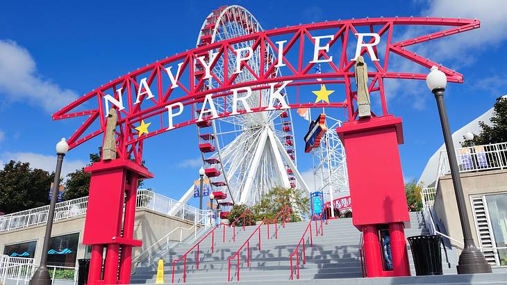 The best time to visit Chicago and the Navy Pier is in the summer