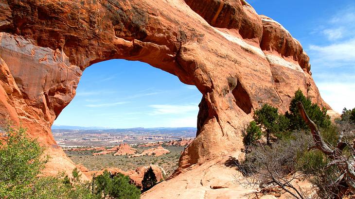The stone Arches National Park is one of the best national parks on the West Coast
