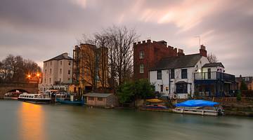River Thames in Oxford, England, United Kingdom