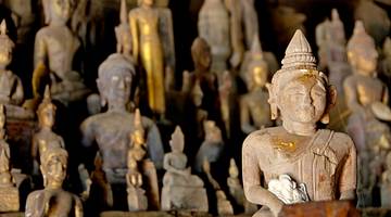 Statues, Pak Ou Caves, Luang Prabang, Laos