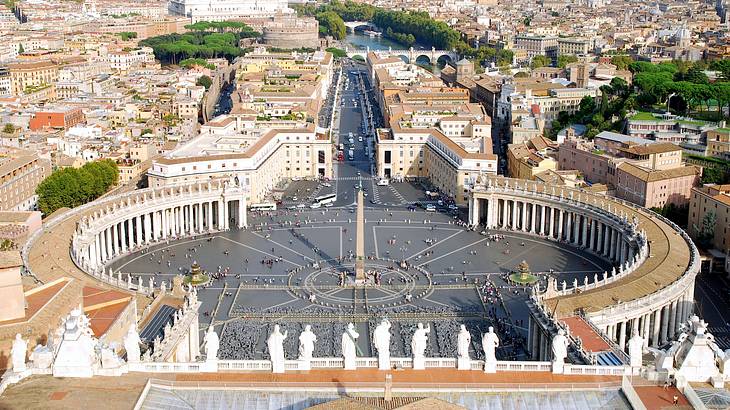 St. Peter's Square, Vatican City, Rome, Italy