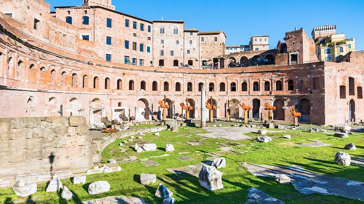 Roman Ruins, Trajan's Market, Rome, Italy