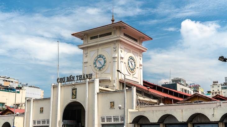 Ho Chi Minh City Itinerary - Outside of Ben Thanh Market in HCMC, Vietnam Ho Chi Minh City Itinerary - Outside of Ben Thanh Market in HCMC, Vietnam