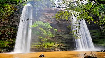 One of the beautiful places in Ghana to visit is Boti Falls