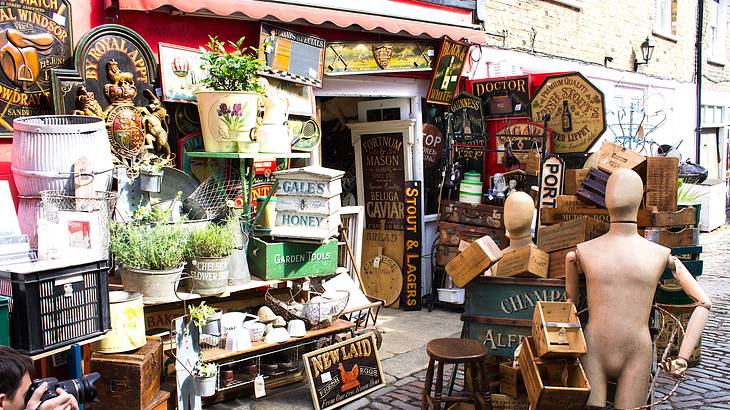 Portobello Road Markets are a must-visit during 72 hours in London