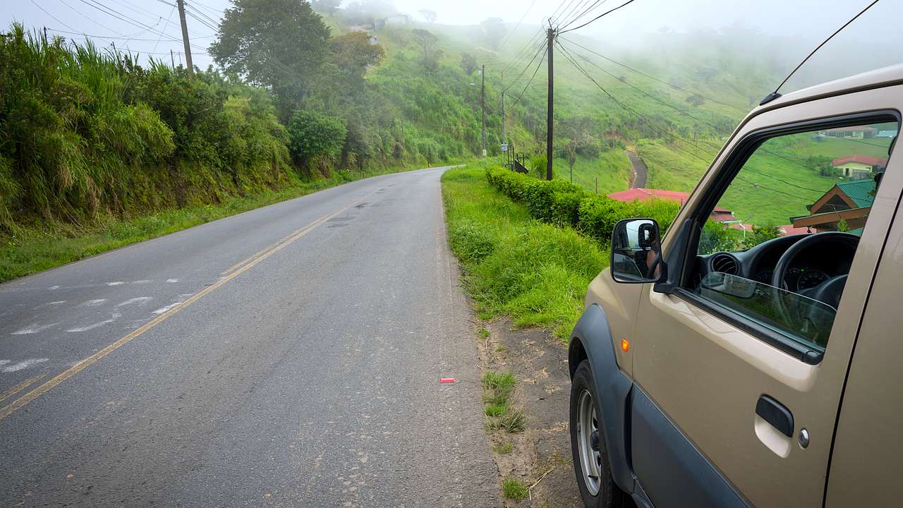 One of the Costa Rica travel tips to keep in mind is to drive confidently on the road