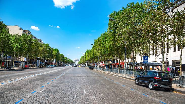 Champs-Élysées Avenue, Paris, France