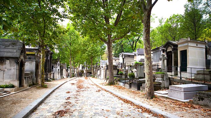 Pere Lachaise Cemetery, Paris, France